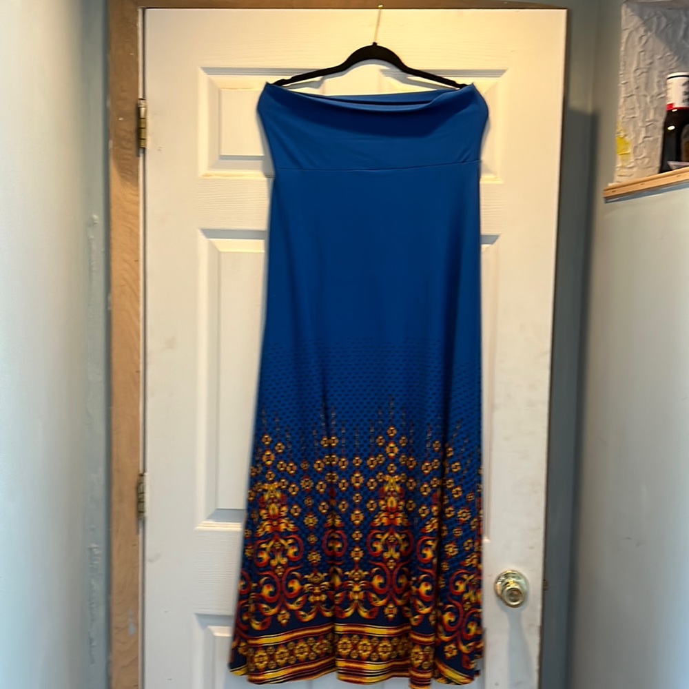 Skirt or strapless dress?